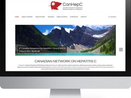 Screenshot CanHepC Website