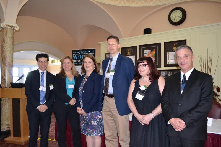 Parliamentary Breakfast attendees with Health Minister Dr Jane Philpott