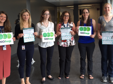 CanHepC staff and trainees in support of NOhep and WHD