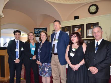 Parliamentary Breakfast attendees with Health Minister Dr Jane Philpott